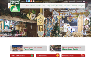 Il sito online di Mercatini Natale Trento
