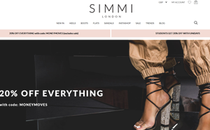 Il sito online di Simmi