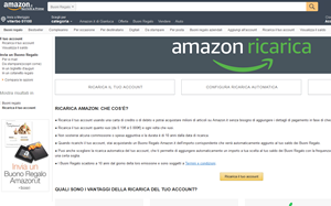 Visita lo shopping online di Amazon Ricarica