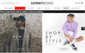 Il sito online di Sonny Bono