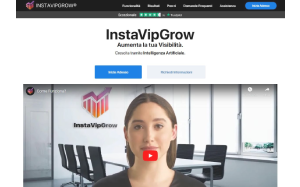 Il sito online di InstaVipGrow