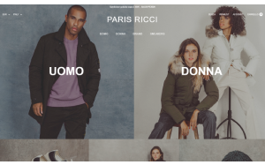 Il sito online di Paris Ricci