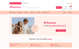 Visita lo shopping online di Redcare