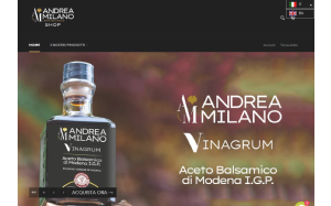 Il sito online di Acetificio Andrea Milano
