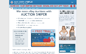 Il sito online di Auction Sniper