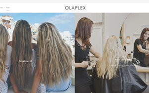 Il sito online di Olaplex