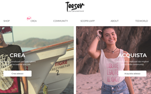 Visita lo shopping online di Teeser
