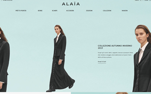 Il sito online di Alaia