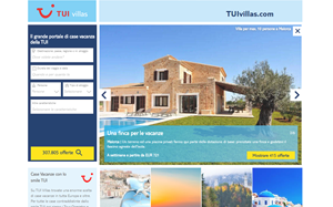 Il sito online di TUI Villas