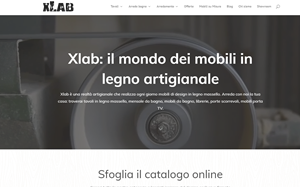 Il sito online di Xlab Design
