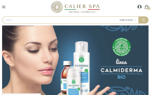 Il sito online di Calier