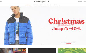 Il sito online di Eleven Paris