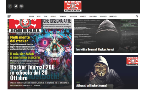 Il sito online di Hacker Journal