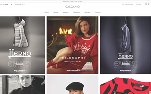 Il sito online di Galgano Boutique