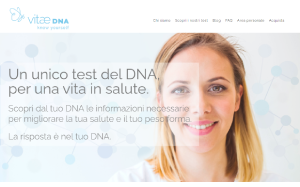 Il sito online di VitaeDNA