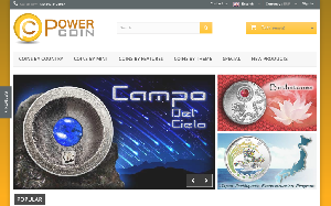 Il sito online di Power coin