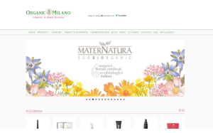 Il sito online di Organic Milano