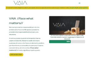 Il sito online di Vaia wood