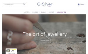 Il sito online di G-Silver