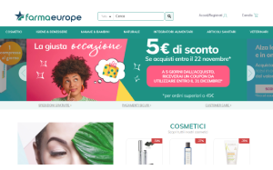 Visita lo shopping online di FarmaEurope