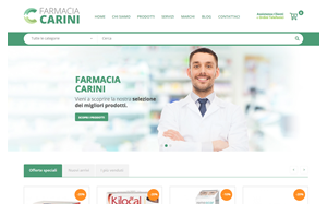 Il sito online di Farmacia Carini