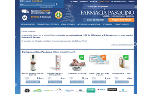 Il sito online di Farmacia Pasquino