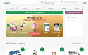Visita lo shopping online di Farmacia Verde