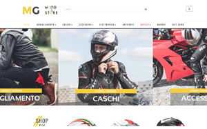 Il sito online di MG Moto Store