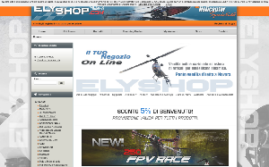 Il sito online di ELYshop