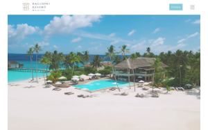 Il sito online di Baglioni Resort Maldives