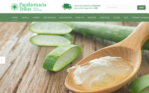 Il sito online di Parafarmacia Tellus