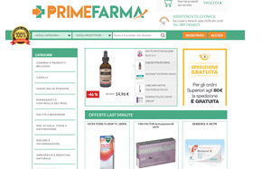 Il sito online di Primefarma