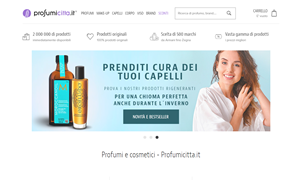 Il sito online di Profumicitta.it