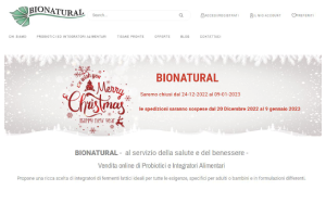 Il sito online di Bionatural.it