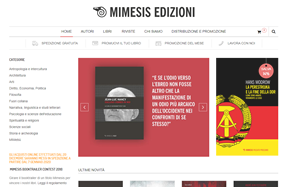 Il sito online di Mimesis Edizioni