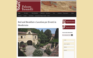 Il sito online di Palazzo Tornielli