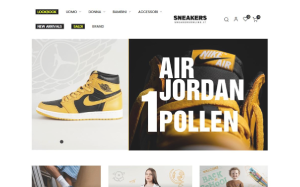 Il sito online di Sneakers Online