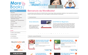 Il sito online di Morebooks