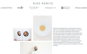 Il sito online di Niko Romito