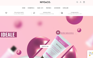 Il sito online di NIYO&CO
