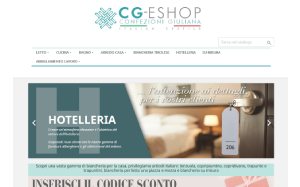 Il sito online di CG Eshop