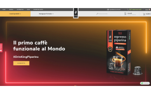 Il sito online di King Cup Coffee
