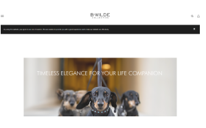 Il sito online di B Wilde Collection