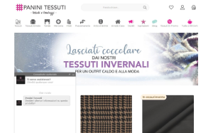 Il sito online di Tessuti e Tendaggipanini