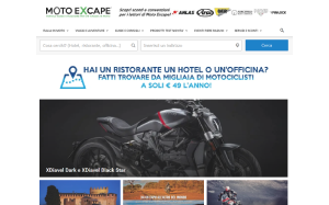 Il sito online di Moto eXcape
