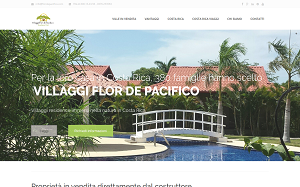 Il sito online di Villaggi Flor de Pacifico