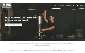 Il sito online di Mine Perfume Lab