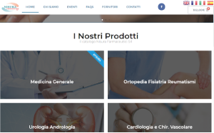 Il sito online di Nysura pharma