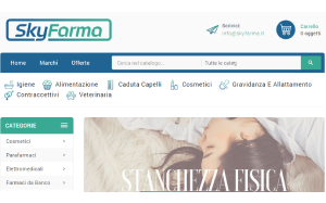 Il sito online di Skyfarma