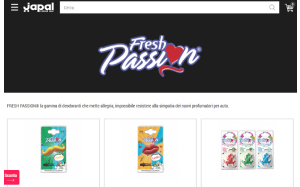 Il sito online di Fresh Passion